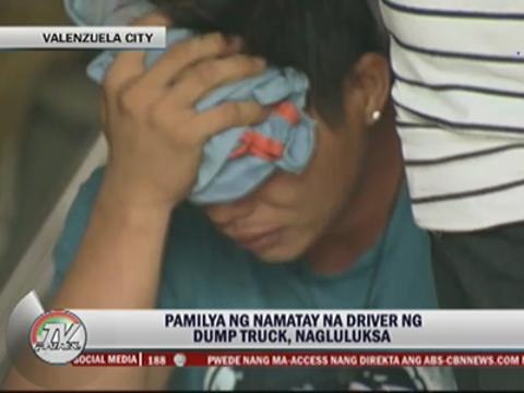 Family mourns death of dump truck driver