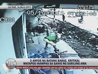 Man slams 3-year-old daughter on concrete floor