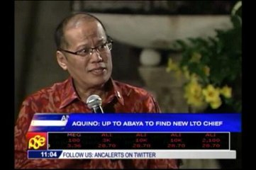 Why PNoy let go of LTO chief Torres