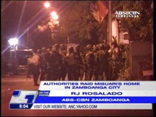 Misuari faces rebellion raps; home raided