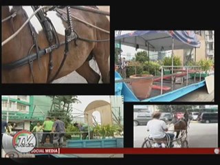 Crown-shaped float awaits Megan Young