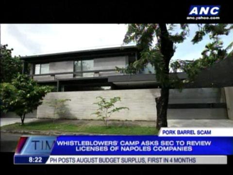 SEC warns buyers of Napoles properties