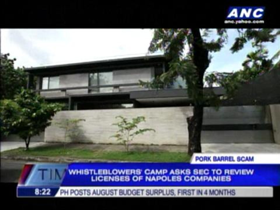SEC warns buyers of Napoles properties