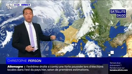 La météo pour ce lundi 2 septembre 2019