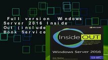 Full version  Windows Server 2016 Inside Out (includes Current Book Service)  Review