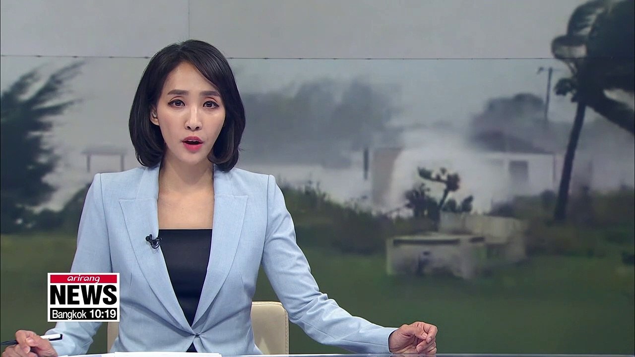 Category 5 Hurricane Dorian strikes the Bahamas