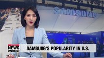 Samsung listed as top non-U.S. brand in American millennials' survey