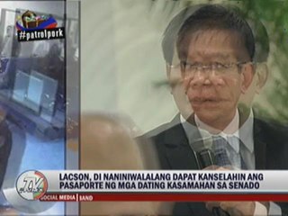 DOJ move to cancel senators' passports draws flak