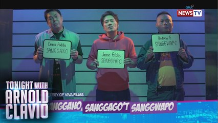 Tonight with Arnold Clavio: Andrew E., Dennis Padilla at Janno Gibbs, makikipagkulitan!