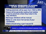 Comelec: All systems go for barangay polls