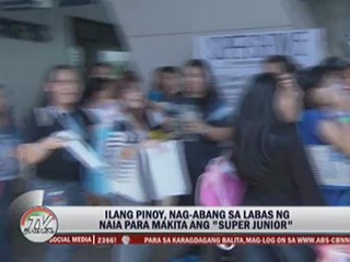 Pinoys swarm Super Junior concert