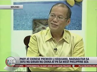 PNoy exchanges words with Chinese premier over sea row