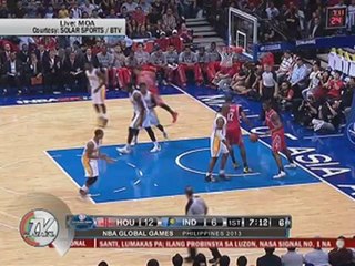 Pinoy fans brave rains to watch NBA game