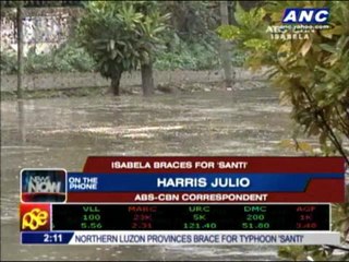 Dagupan, Isabela residents brace for 'Santi'