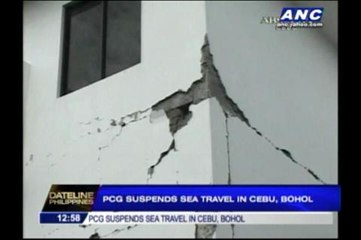 Download Video: Sea travel in Bohol, Cebu suspended