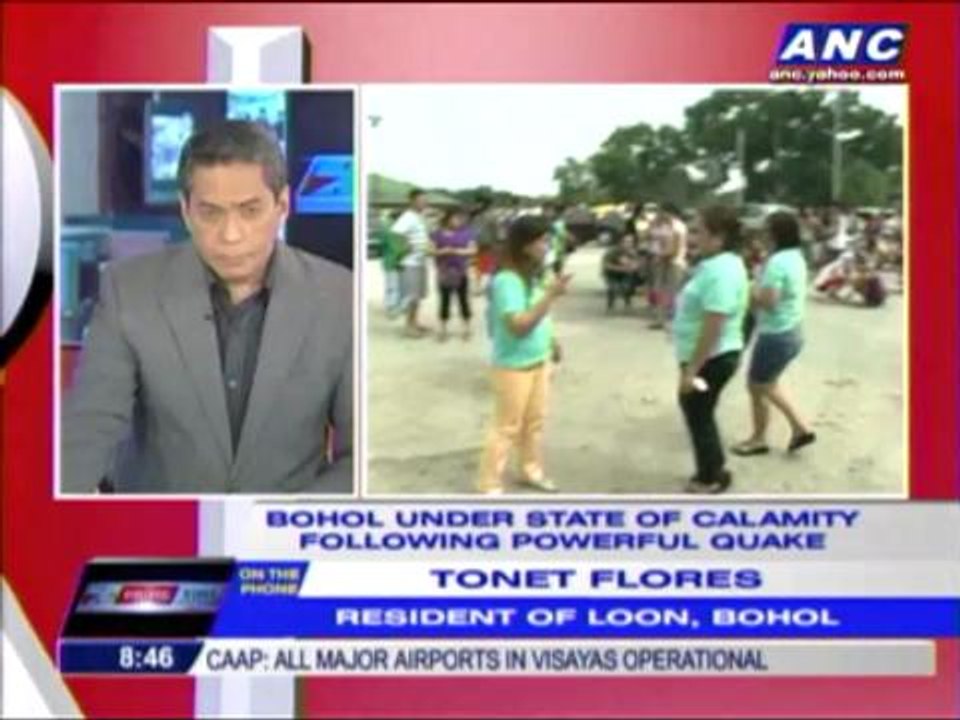 Bohol resident recalls quake terror