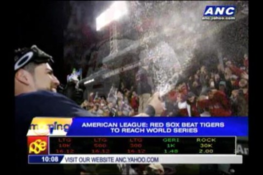 Red Sox, Cardinals advance to World Series