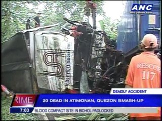 WATCH: What's left of deadly pile-up in Atimonan
