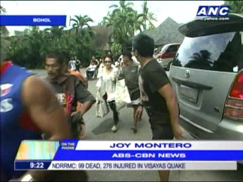 Tagbilaran port damaged in quake; PNP guards vs looting