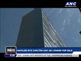 Napoles' Ritz Carlton unit no longer for sale