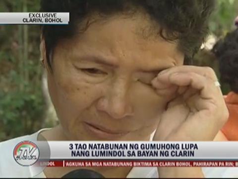 Rescuers struggle to find victims in Clarin, Bohol