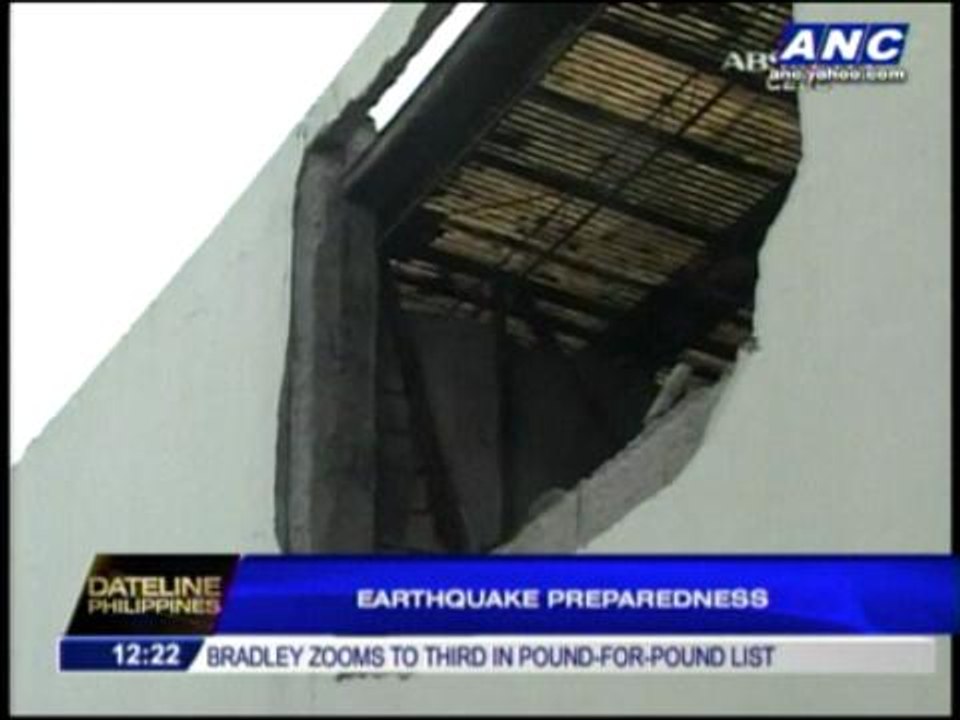 How to prepare for earthquakes
