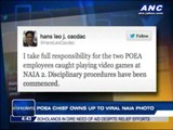 NAIA workers playing computer games punished