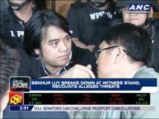 Luy recounts threats of Napoles bro