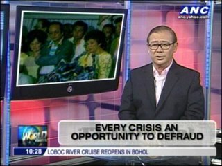 Teditorial: Every crisis an opportunity to defraud