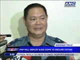 Police on full alert for barangay polls