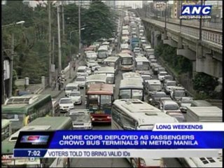 Security at bus terminals brace for holiday travelers