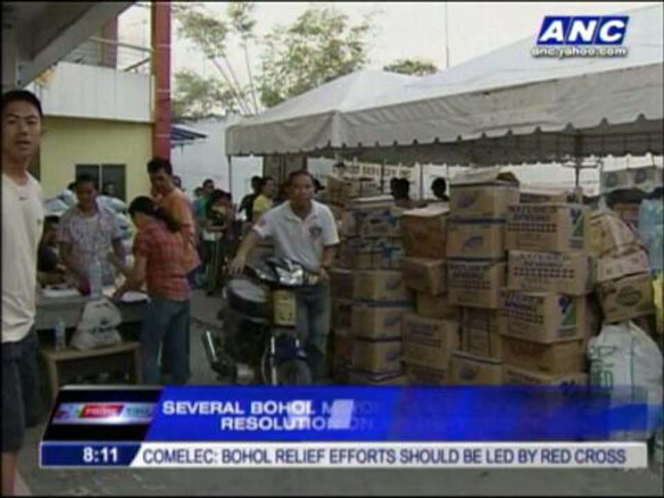 Comelec puts Red Cross in charge of relief oper...