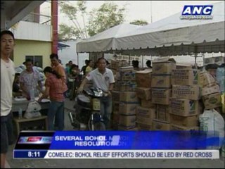 Comelec puts Red Cross in charge of relief operations