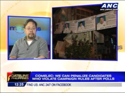 Bets can be penalized after polls: Comelec