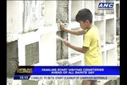 Pinoys start visiting cemeteries ahead of Undas