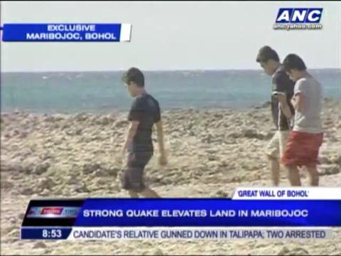 North Bohol fault becomes tourist attraction