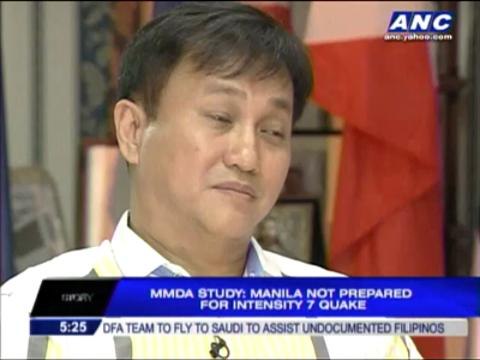 Metro Manila not prepared for powerful quake, study says