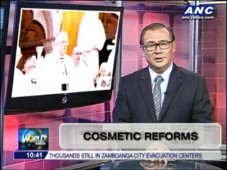 Teditorial: Cosmetic reforms