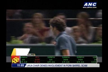 Federer secures place in world finals