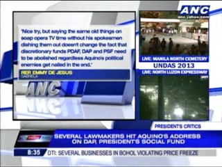 PNoy has lost touch with reality, critics claim