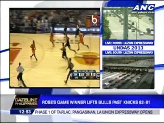 Rose lifts Bulls past Knicks