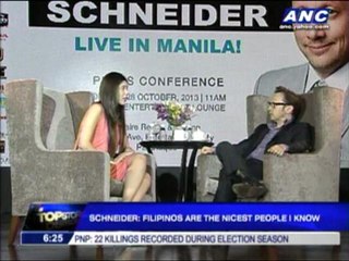 Rob Schneider talks about Pinoy roots