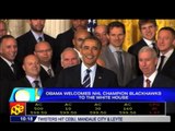 Obama welcomes NHL champs to White House
