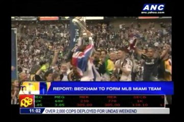 Report: Beckham to form MLS team in Miami