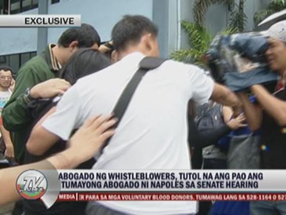 Whistle-blowers oppose PAO lawyers defending Napoles