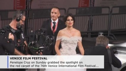 Penelope Cruz reigns on red carpet at Venice International Film Festival