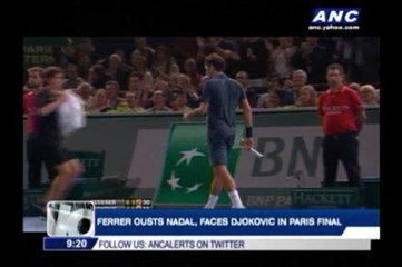Ferrer to face Djokovic in Paris final