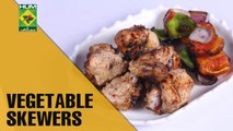 BBQ Vegetable Skewers | Evening With Shireen | Masala TV Show | Shireen Anwar