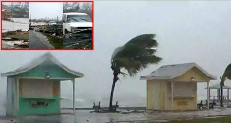 Dorian Kasırgası Bahamalar'ı vurdu: Kasırganın şiddeti Kategori 5'e yükseldi