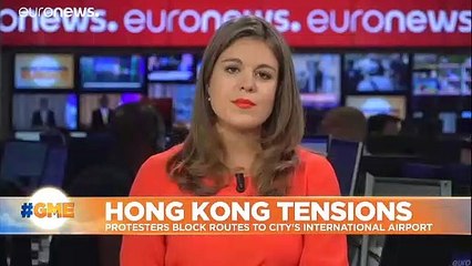 Hong Kong on edge after weekend of clashes, airport disruption